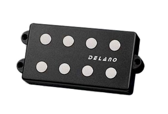 Delano MC4 AL MM Dual Coil Humbucker Black